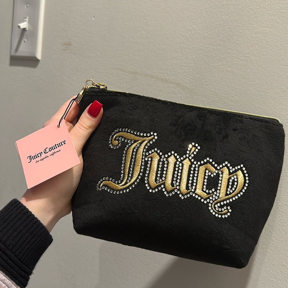 Juicy couture makeup bag